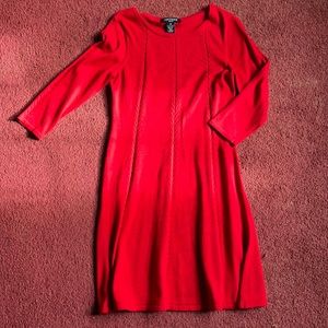 Sweater 3/4 sleeve dress